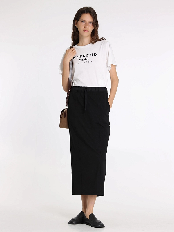 футболка Max Mara Weekend DCABINA цвет белый
