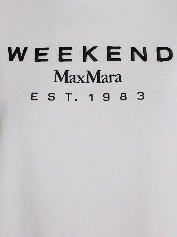 футболка Max Mara Weekend DCABINA цвет белый