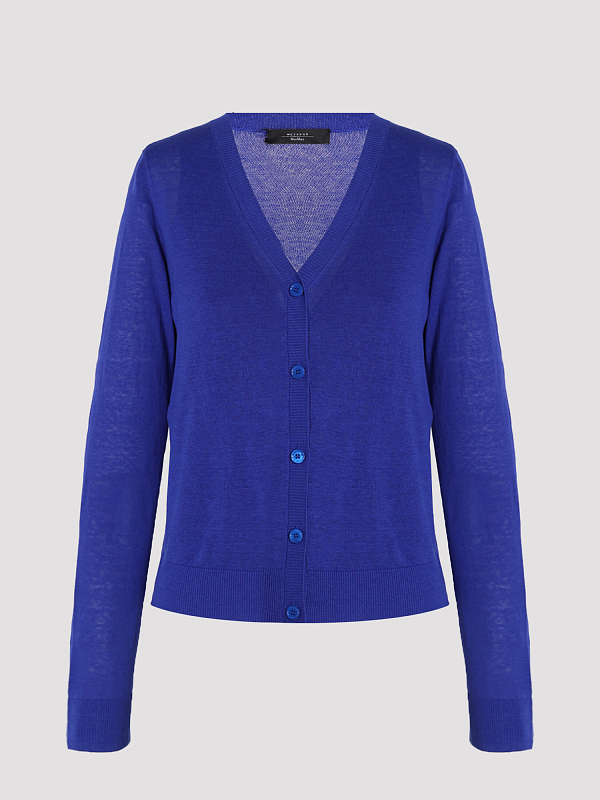 кардиган Max Mara Weekend MARABU цвет васильковый