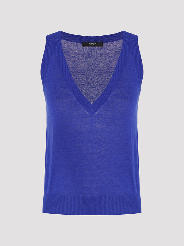 кардиган Max Mara Weekend MARABU цвет васильковый