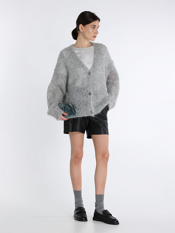 Max Mara Weekend шорты кожаные VIRGOLA