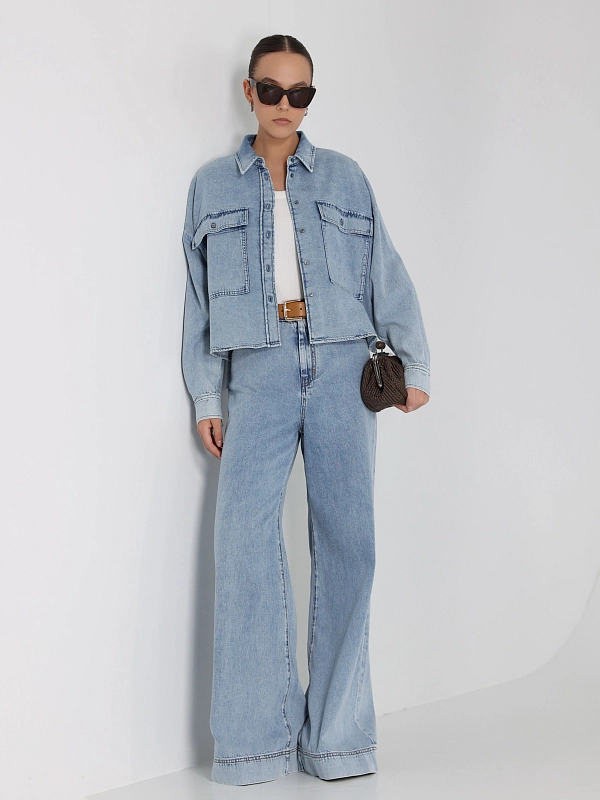 Max Mara Weekend рубашка джинсовая ZEMIRA