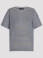 Max Mara Weekend футболка BARCA белый синяя полоска