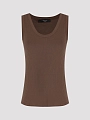 Max Mara Weekend майка MULTIC коричневый