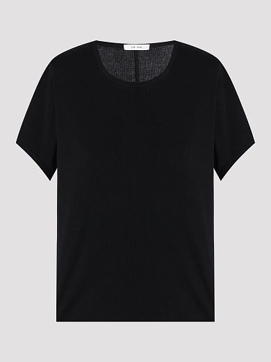 футболка The Row 8742K635BLK