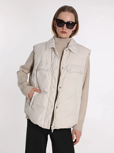 жилет пуховый Yves Salomon 25EFG02274K34W