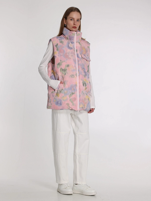 Yves Salomon жилет пуховый 25EFG02884K33W