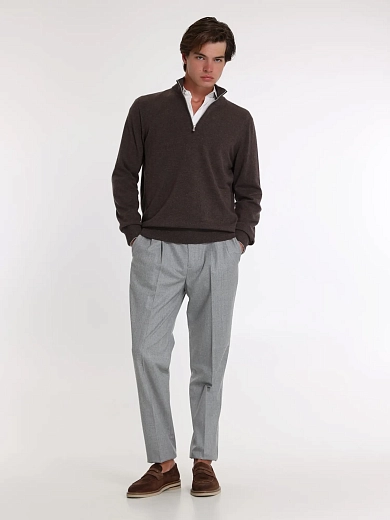 брюки на кулисе Brunello Cucinelli ME226E1710