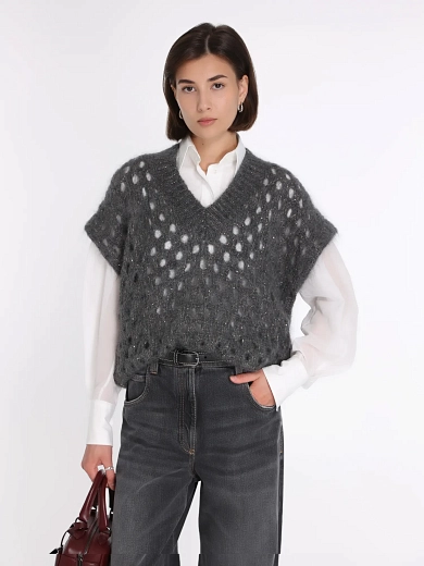 жилет трикотажный Brunello Cucinelli MNA326502