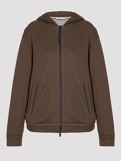 толстовка спортивная Brunello Cucinelli MP828SB806