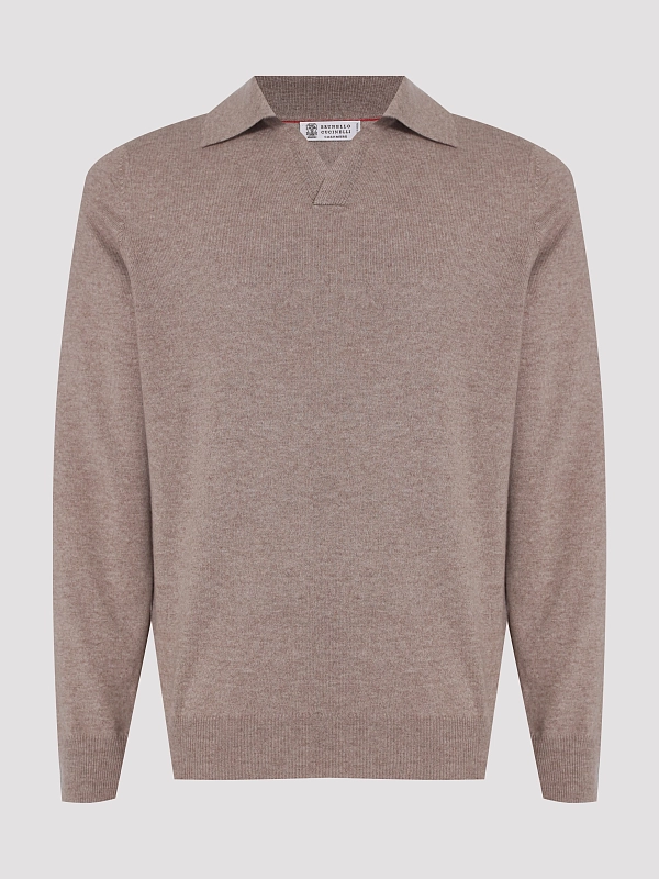 Brunello Cucinelli джемпер поло M22203805