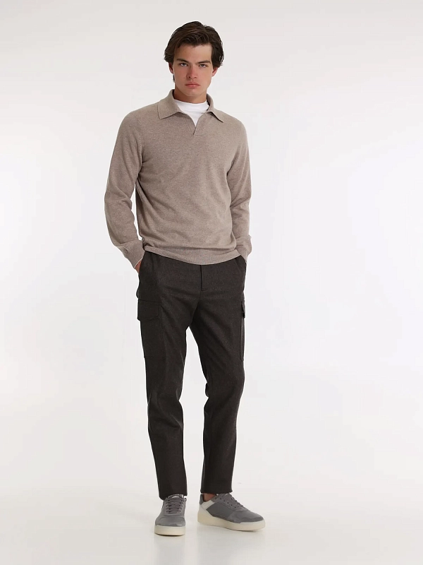 Brunello Cucinelli джемпер поло M22203805