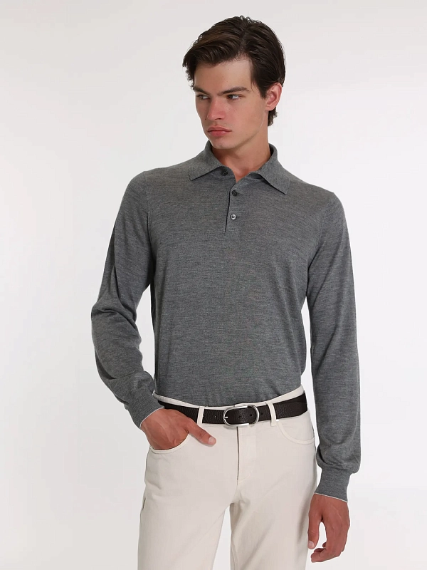 Brunello Cucinelli джемпер поло M2300295