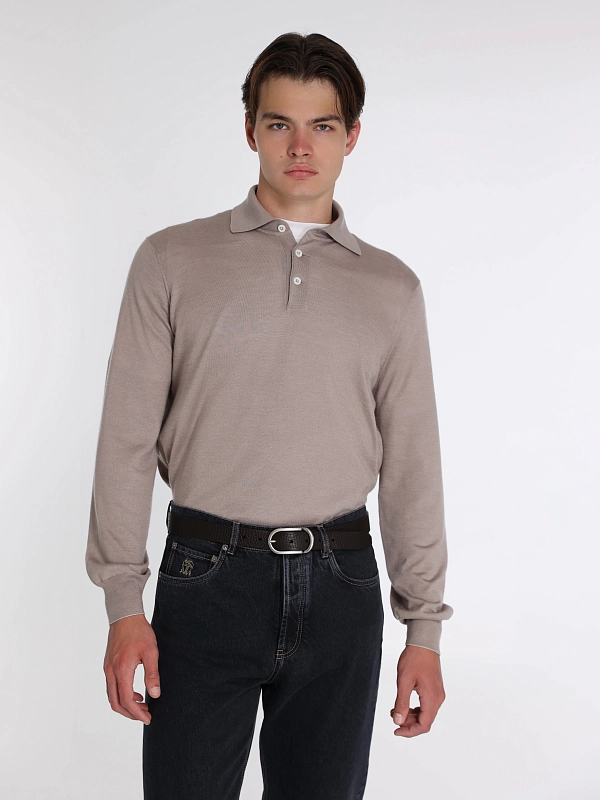 Brunello Cucinelli джемпер поло M2300295