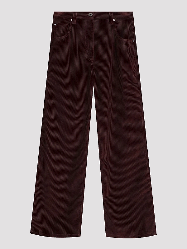 Brunello Cucinelli брюки вельветовые MA180P9075