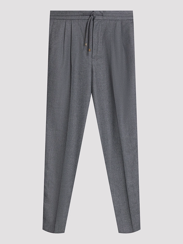 Brunello Cucinelli брюки на кулисе ME226E1710