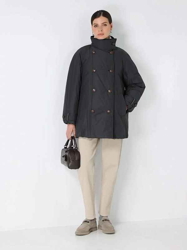 Brunello Cucinelli пуховик короткий MG5017709