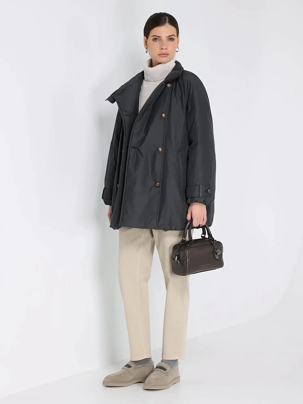 Brunello Cucinelli пуховик короткий MG5017709