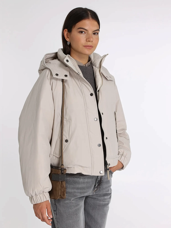 Brunello Cucinelli пуховик короткий MG5017835P