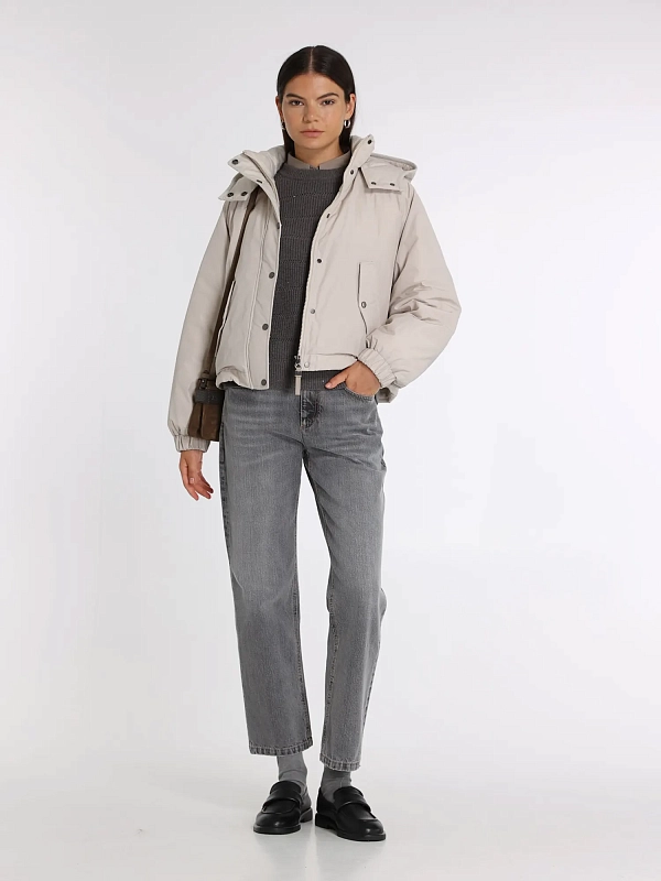 Brunello Cucinelli пуховик короткий MG5017835P