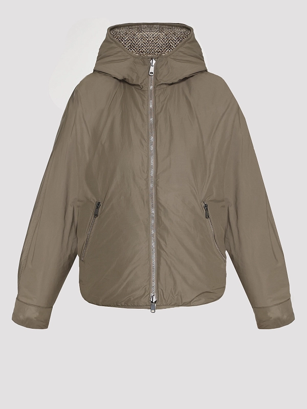 Brunello Cucinelli пуховик короткий MG5307729