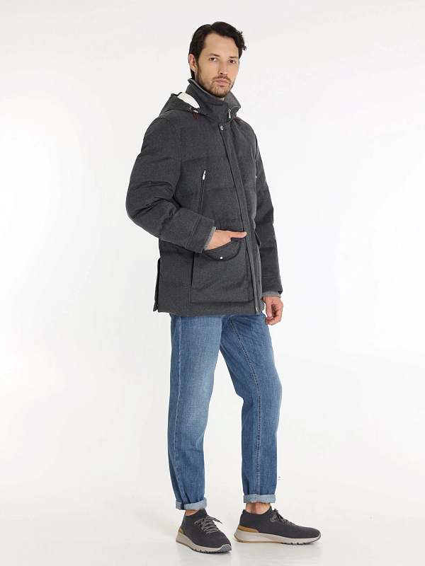 Brunello Cucinelli пуховик MM4701823