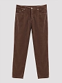 Brunello Cucinelli брюки вельветовые M280UF1010 коричневый