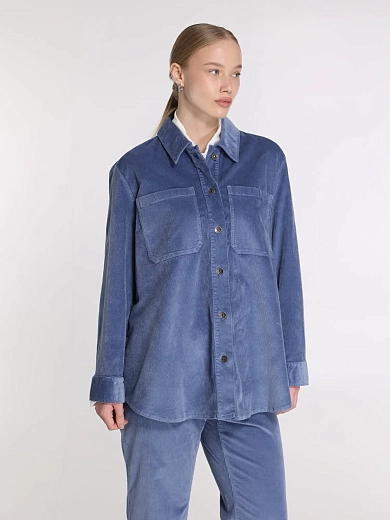 рубашка вельветовая Marina Rinaldi LAUDE