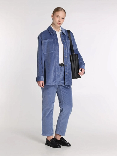 рубашка вельветовая Marina Rinaldi LAUDE