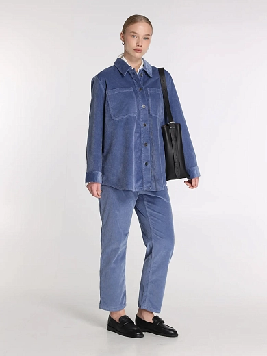 рубашка вельветовая Marina Rinaldi LAUDE