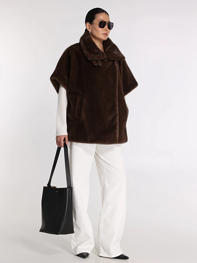 жилет меховой Marina Rinaldi ZENIT