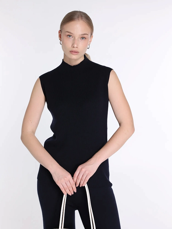 Marina Rinaldi жилет трикотажный UNICUM