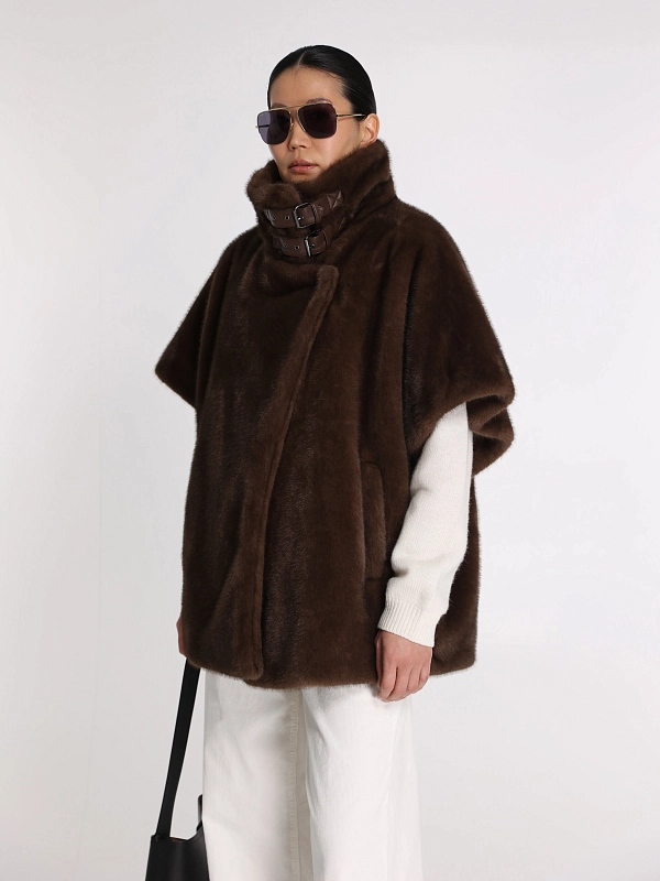 Marina Rinaldi жилет меховой ZENIT