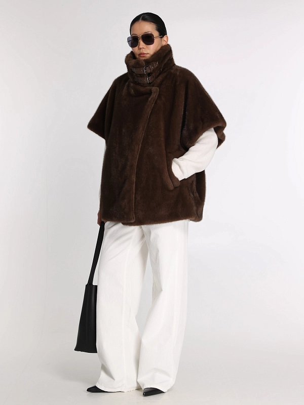 Marina Rinaldi жилет меховой ZENIT