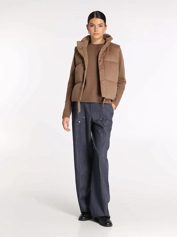 Max Mara жилет пуховый DIONISO