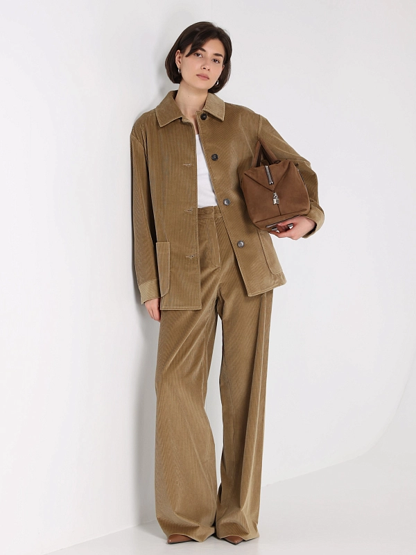 Max Mara брюки вельветовые FARETRA