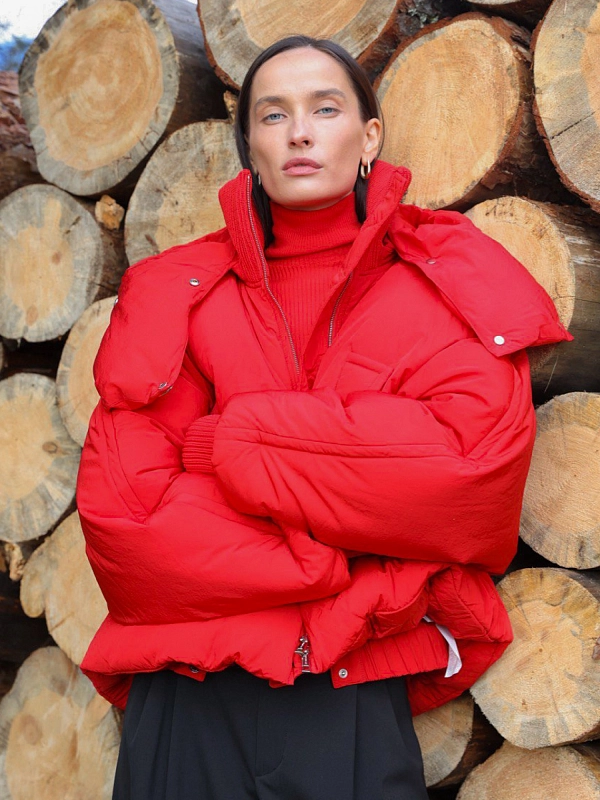 Max Mara пуховик короткий GLIZIA