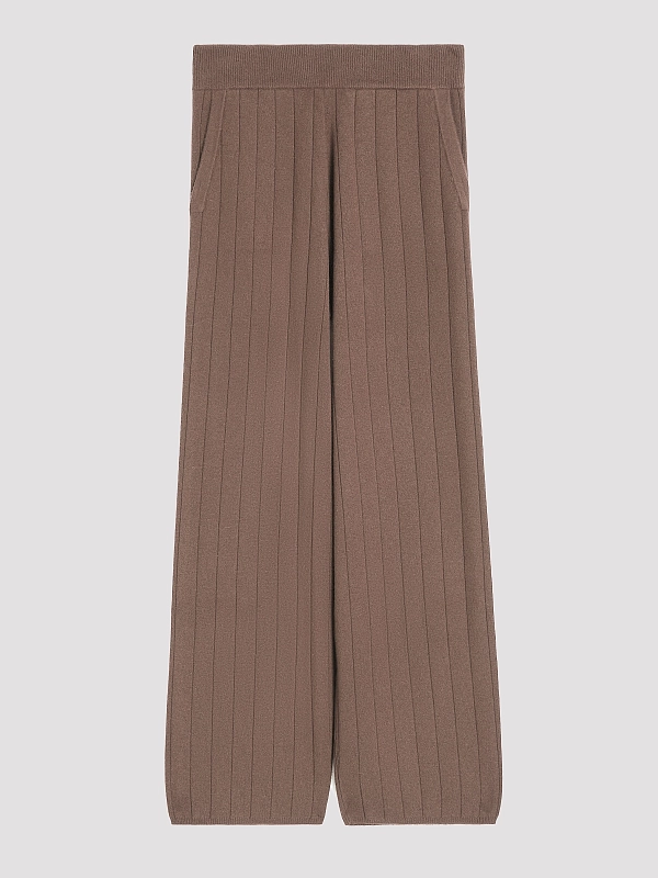 брюки трикотажные Max Mara JARDIN цвет кэмэл