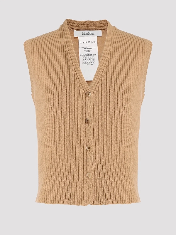 Max Mara жилет трикотажный MADRE