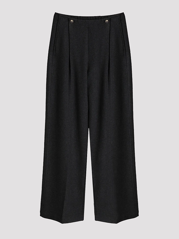 брюки Max Mara MICENEA цвет темно-серый