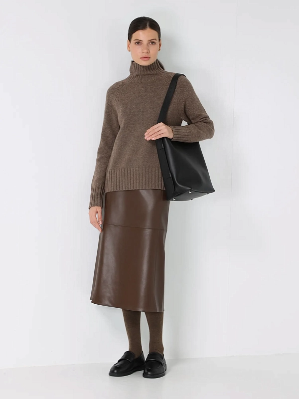 Max Mara юбка эко PLATA