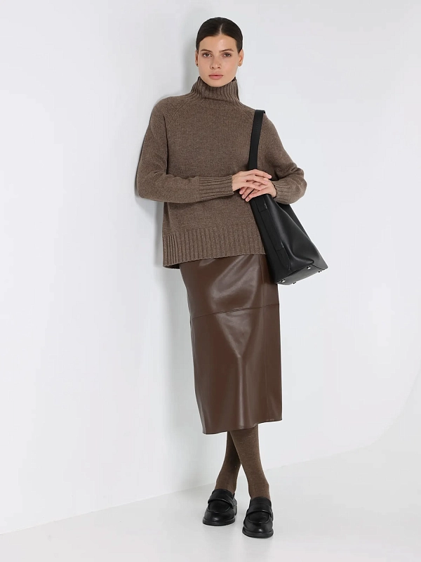 Max Mara юбка эко PLATA