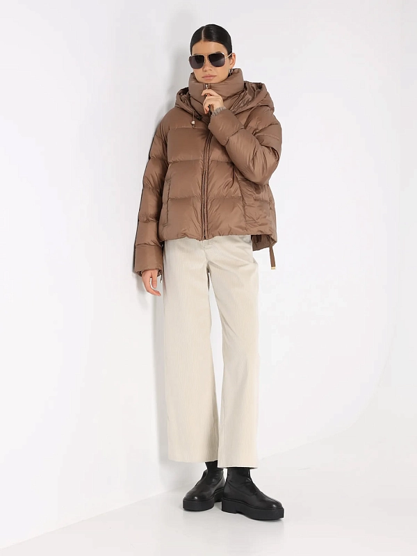 Max Mara пуховик короткий TREBI