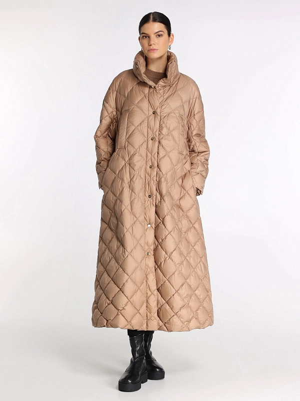 пуховик Max Mara TREPIL цвет кэмэл