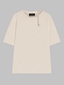 Max Mara футболка OBLATO бежевый