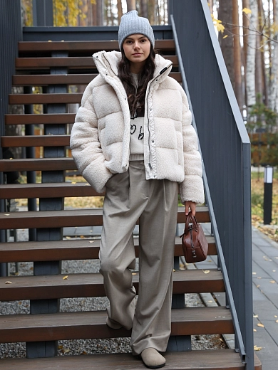 пуховик короткий Max Mara Weekend ALFREDO