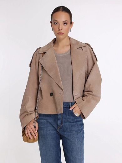 куртка кожаная Max Mara Weekend MAGA