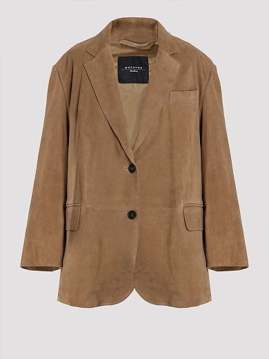 жакет кожаный Max Mara Weekend ROLANDA