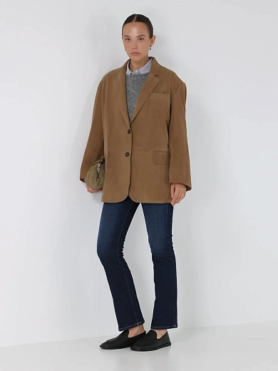 жакет кожаный Max Mara Weekend ROLANDA