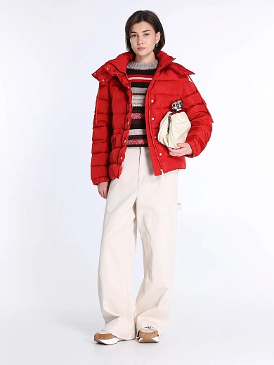 пуховик короткий Max Mara Weekend SAX